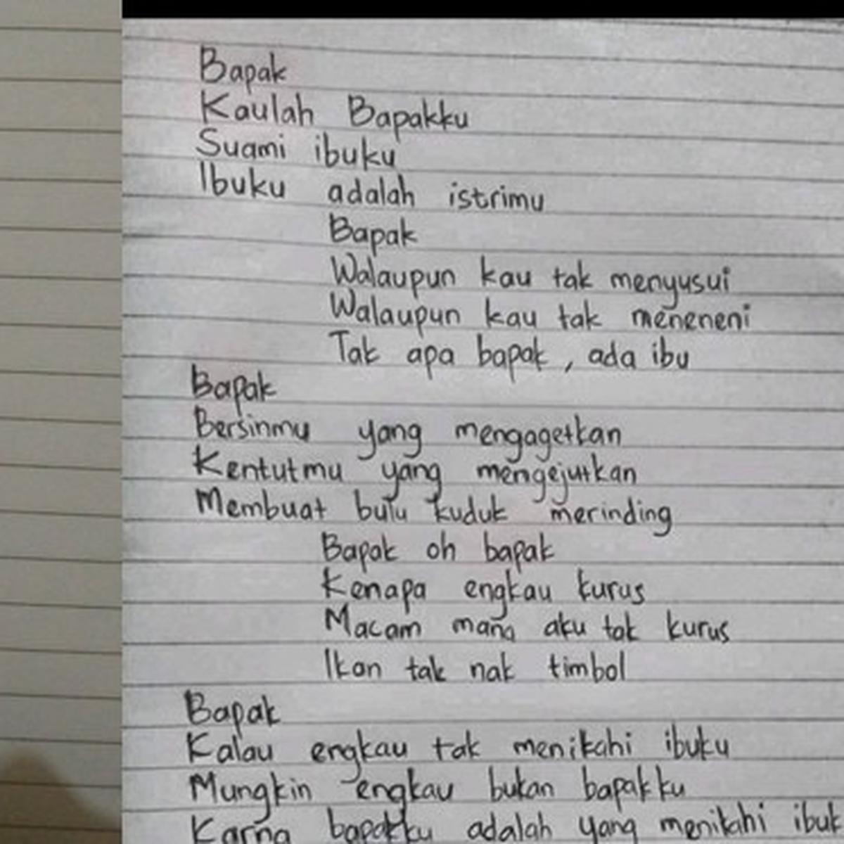 Detail Puisi Kasih Dan Sayang Nomer 25