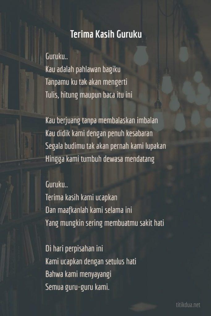 Detail Puisi Kebersamaan Di Sekolah Nomer 2