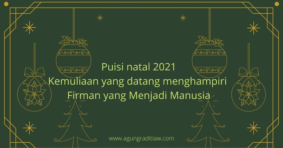 Detail Puisi Kelahiran Yesus Nomer 30