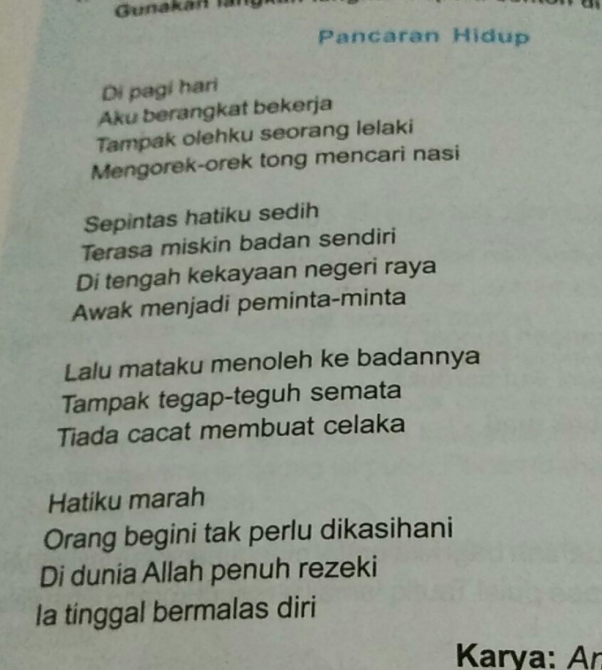 Puisi Kelas 6 - KibrisPDR