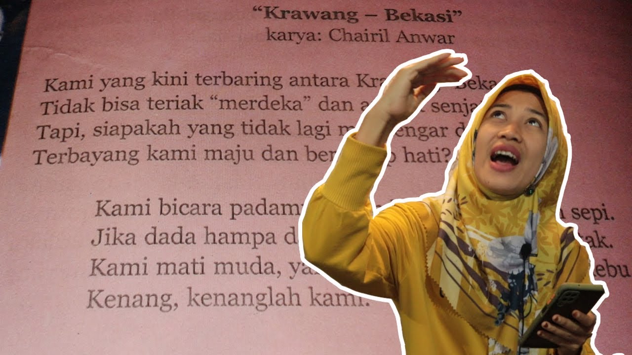 Detail Puisi Kemerdekaan Chairil Anwar Nomer 45