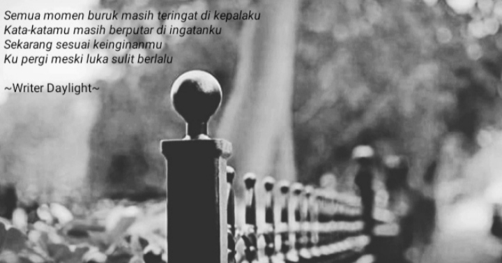 Detail Puisi Kesedihan Hidup Nomer 13