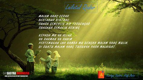 Detail Puisi Lailatul Qadar Nomer 5