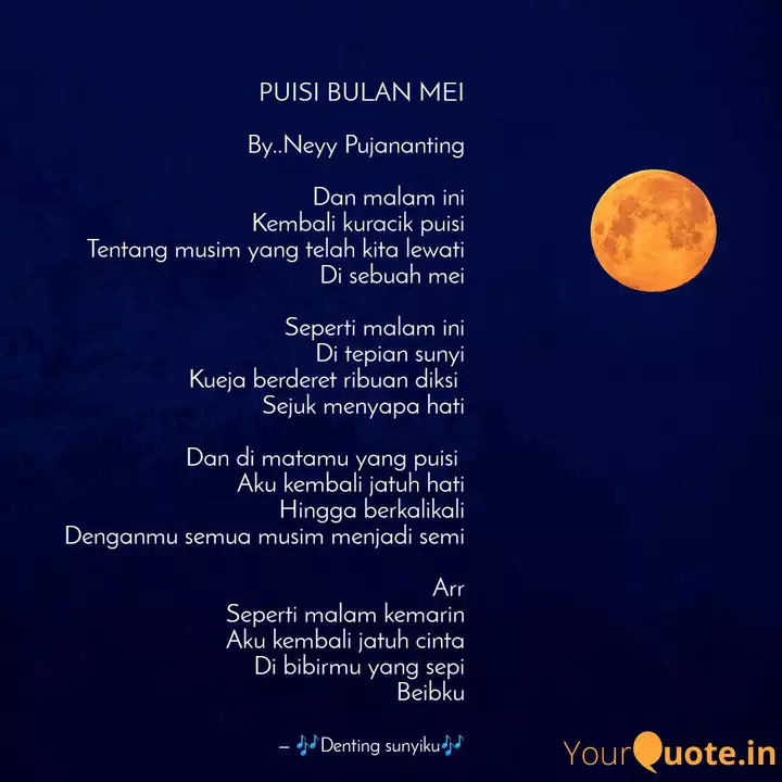 Detail Puisi Langit Malam Nomer 14