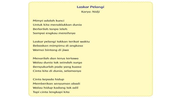 Puisi Laskar Pelangi - KibrisPDR