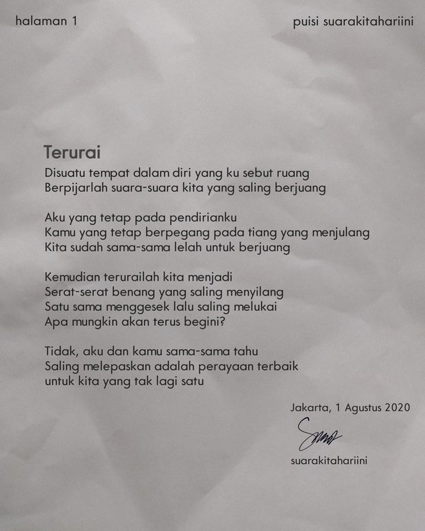 Detail Puisi Lelah Dengan Keadaan Nomer 26