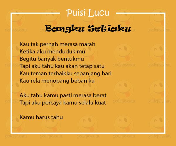 Detail Puisi Lucu Buat Pacar Nomer 3