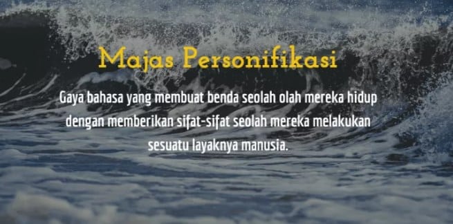 Detail Puisi Majas Personifikasi Nomer 9