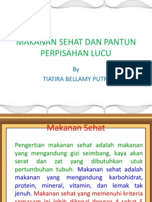 Detail Puisi Makanan Sehat Nomer 3