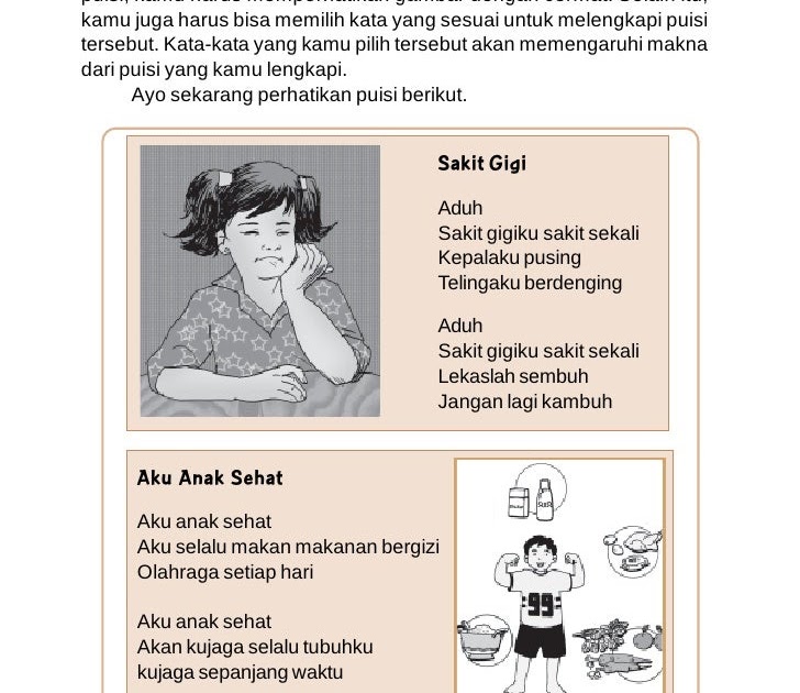 Detail Puisi Makanan Sehat Nomer 9