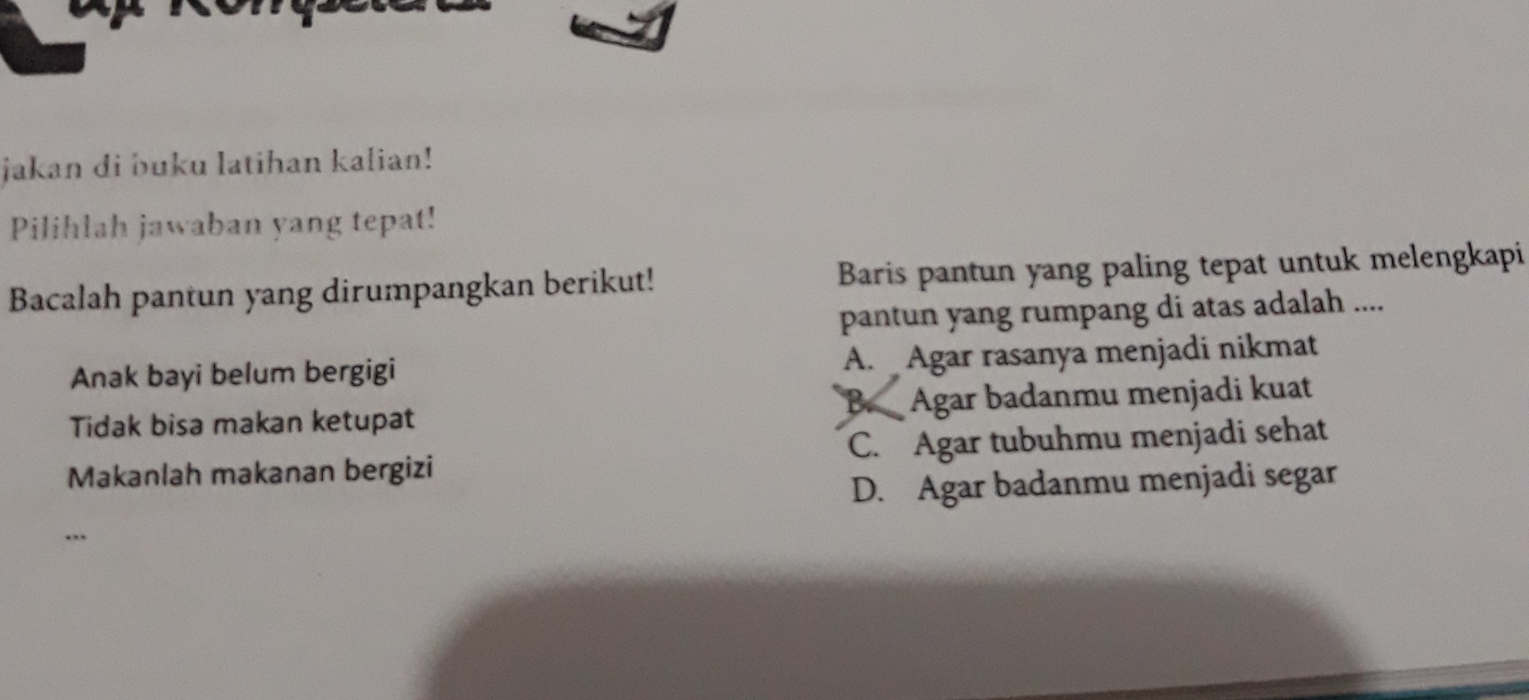 Detail Puisi Makanan Sehat Dan Bergizi Nomer 24