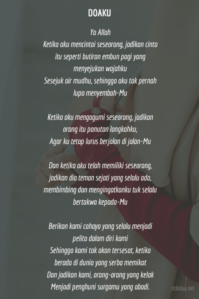 Detail Puisi Makrifat Rindu Nomer 16