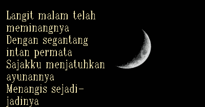 Puisi Malam Terindah - KibrisPDR