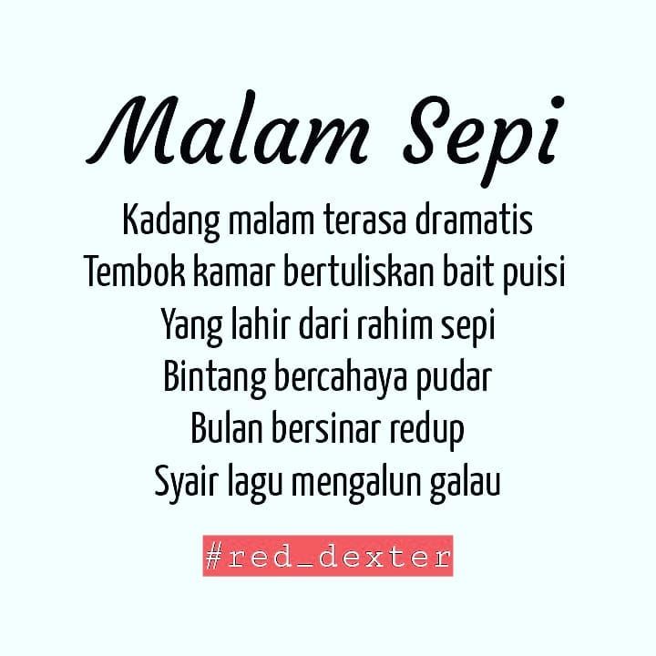 Detail Puisi Malam Yang Sepi Nomer 2