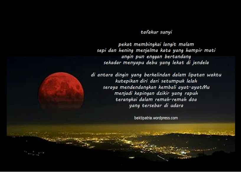 Detail Puisi Malam Yang Sepi Nomer 20