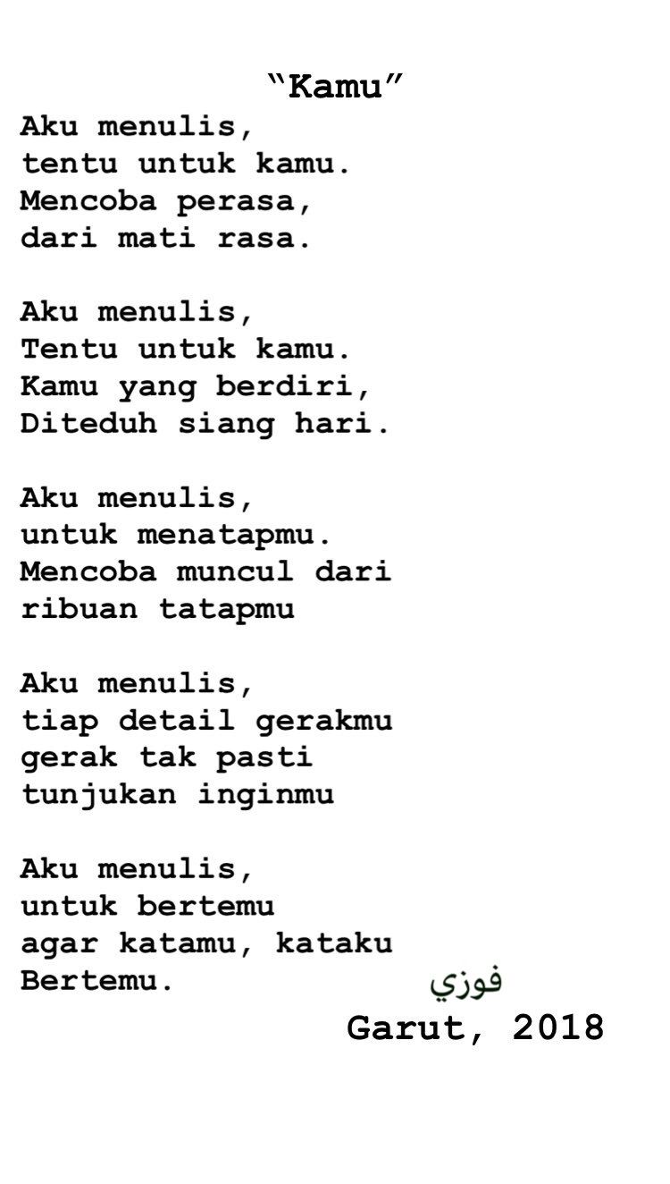 Detail Puisi Mati Rasa Nomer 14
