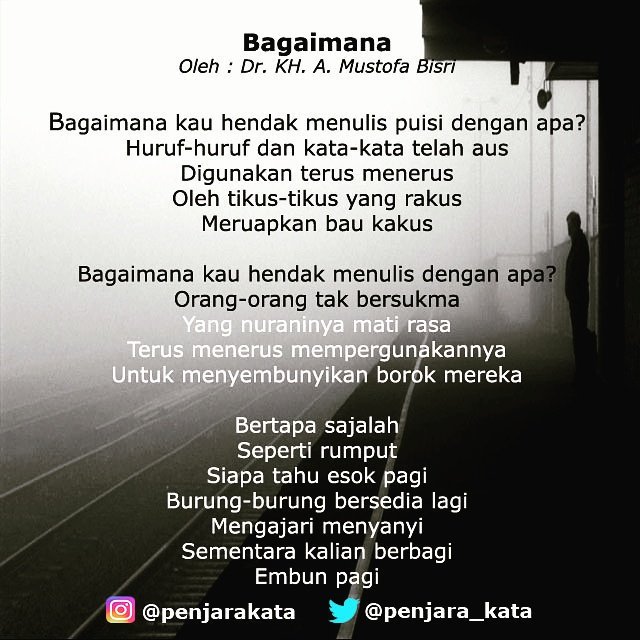 Detail Puisi Mati Rasa Nomer 15