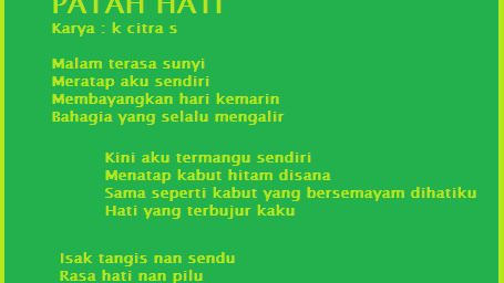 Detail Puisi Mati Rasa Nomer 17