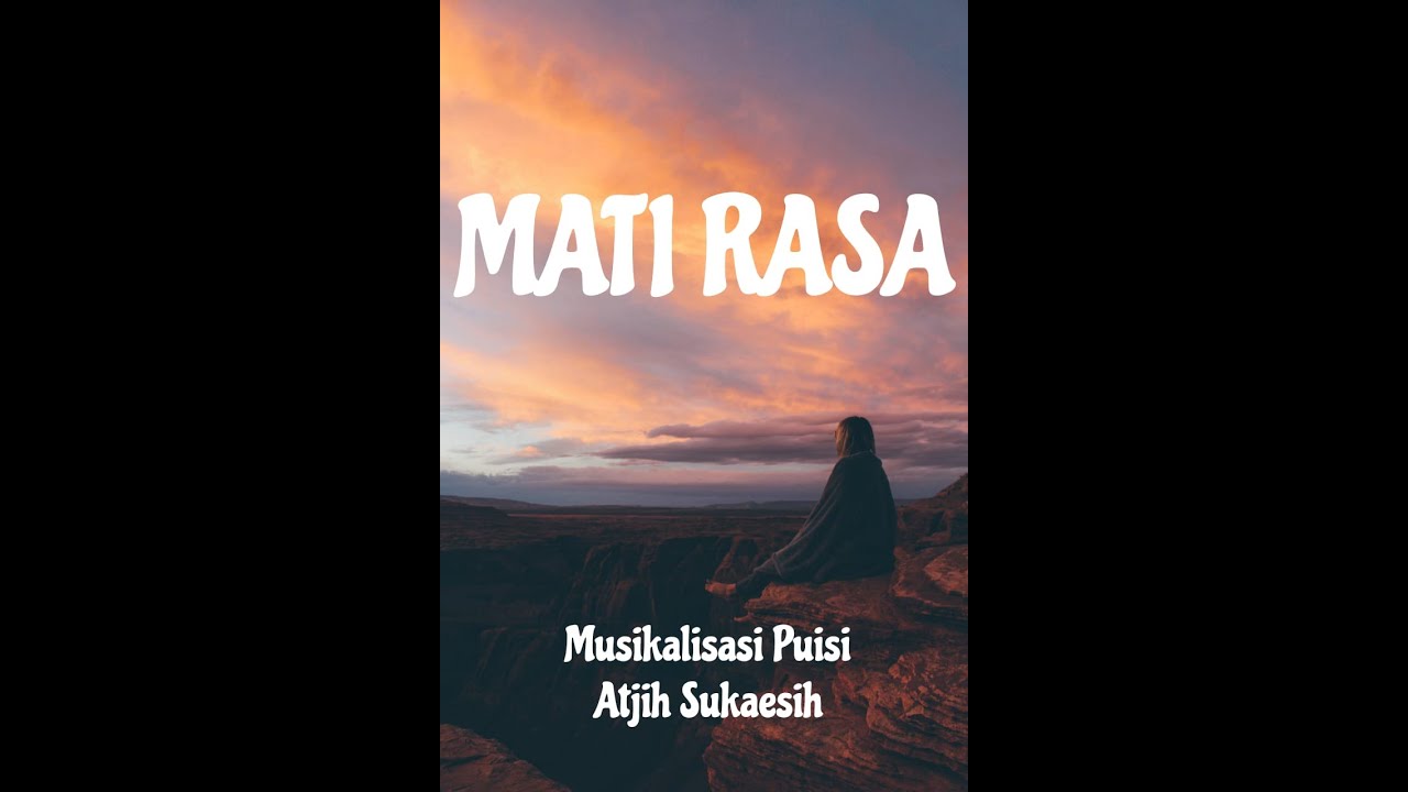 Detail Puisi Mati Rasa Nomer 23