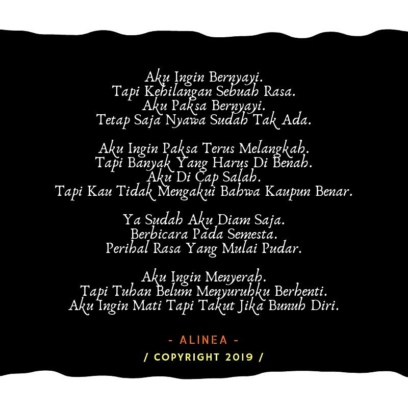 Detail Puisi Mati Rasa Nomer 4