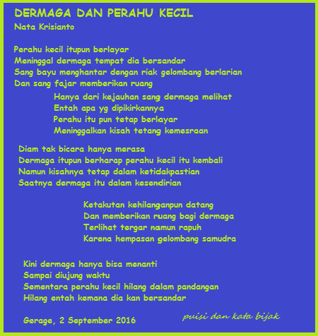 Detail Puisi Mati Rasa Nomer 47