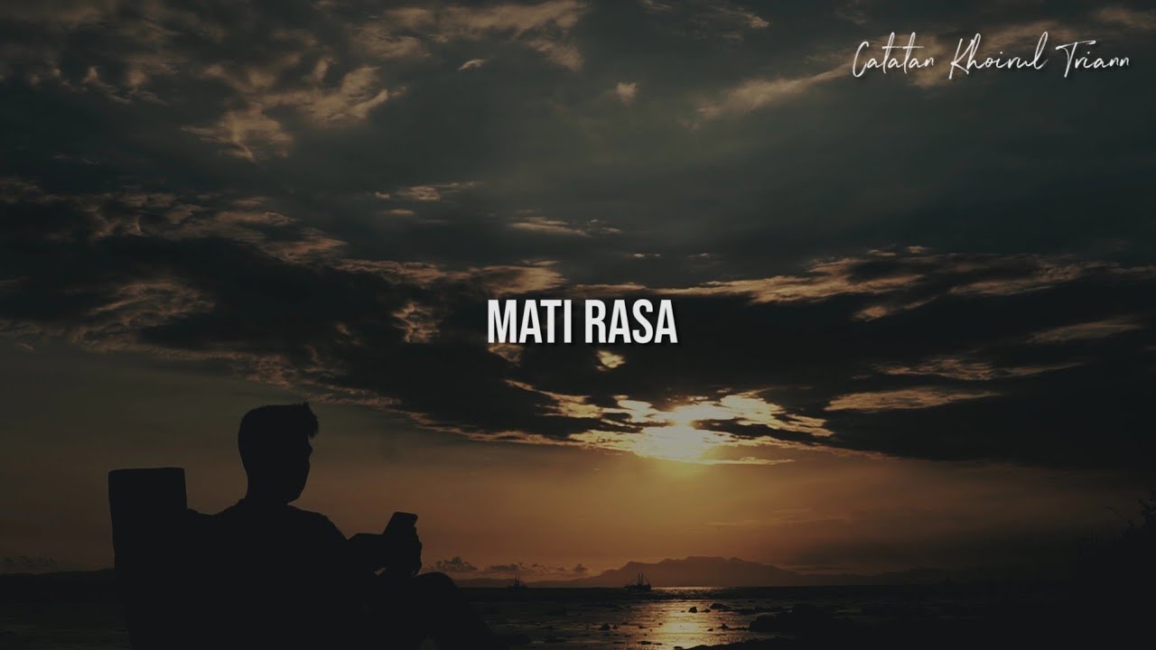 Detail Puisi Mati Rasa Nomer 8