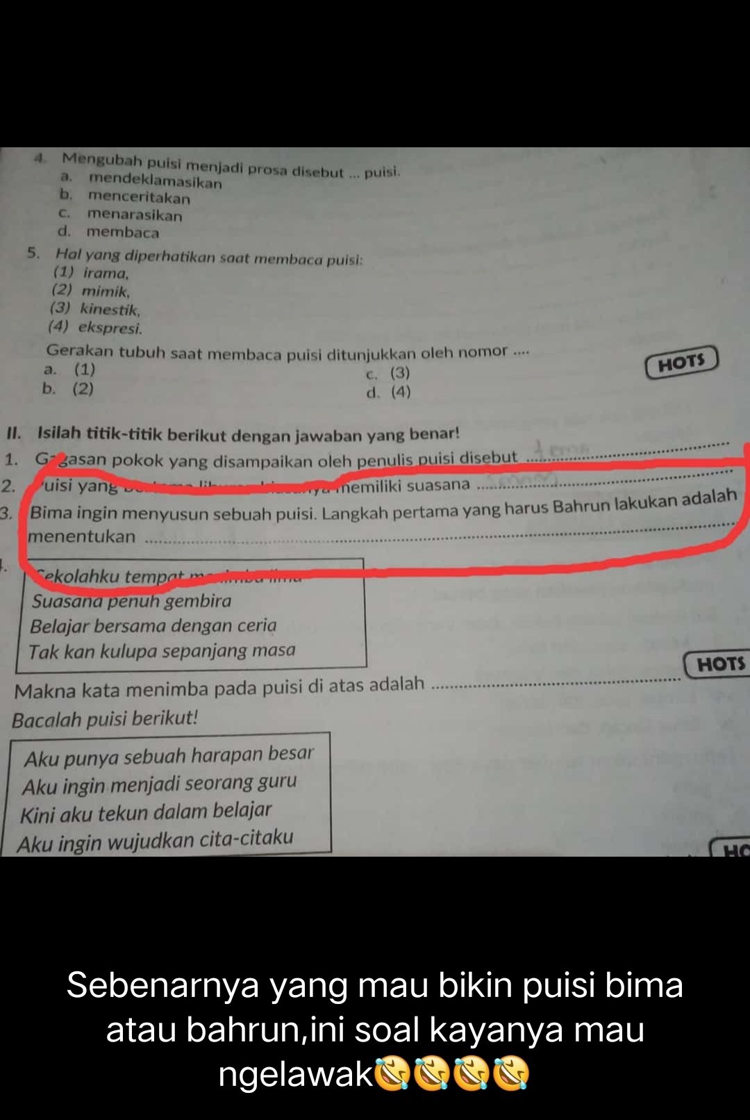 Detail Puisi Menjadi Prosa Tentang Guru Nomer 15