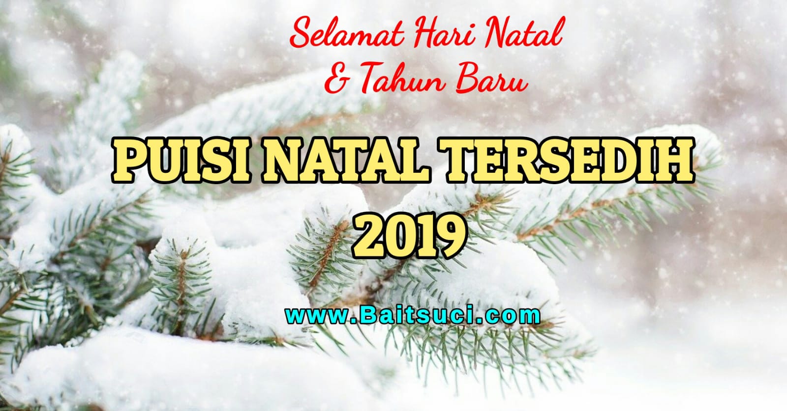 Detail Puisi Natal Singkat Nomer 6