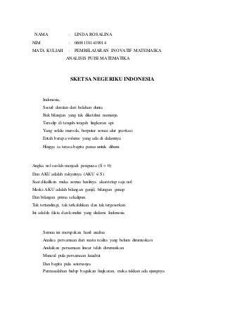 Detail Puisi Negeriku Indonesia Nomer 37