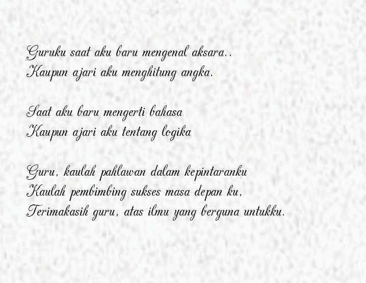 Detail Puisi Pahlawan Anak Sd Nomer 13