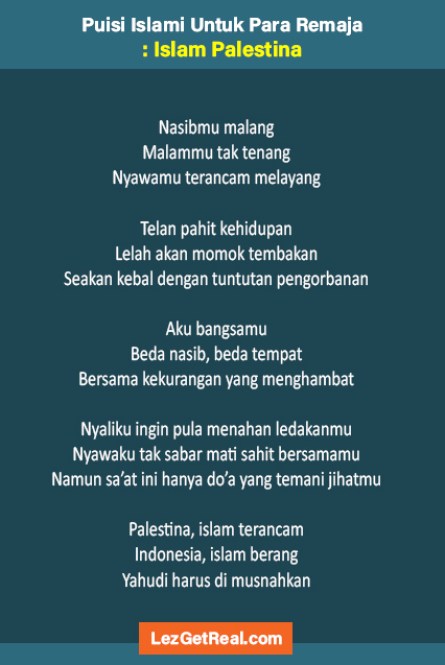 Detail Puisi Panjang Islami Nomer 7