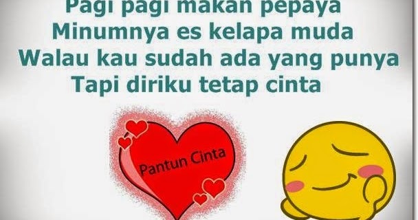 Detail Puisi Pantun Cinta Nomer 14