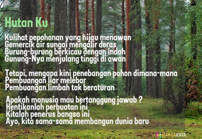 Detail Puisi Pecinta Alam Nomer 47