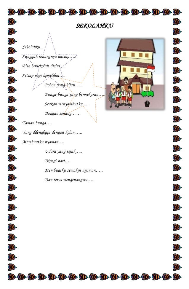Detail Puisi Pemandangan Sekolah Nomer 9