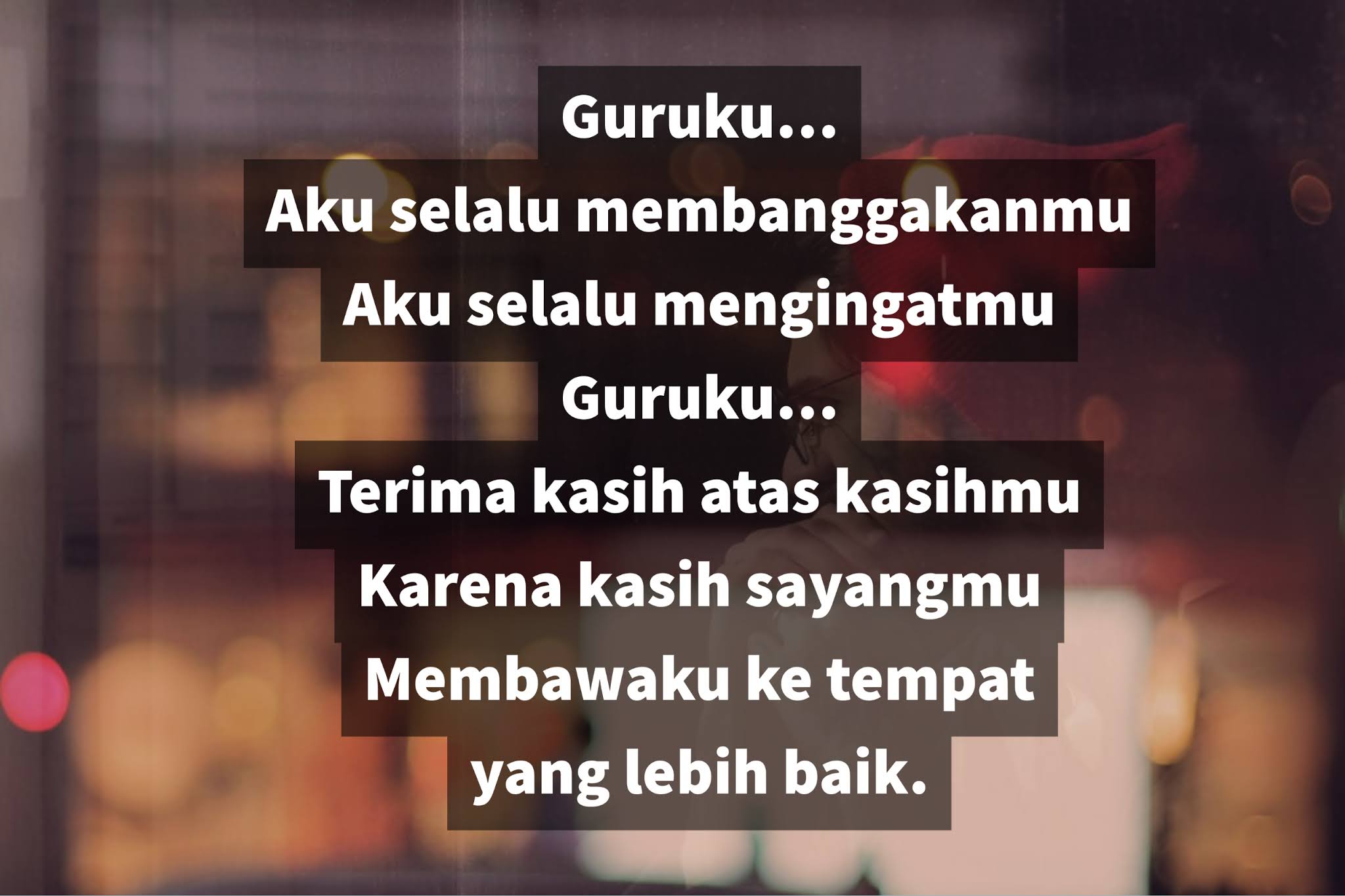 Detail Puisi Pendek Guru Nomer 39