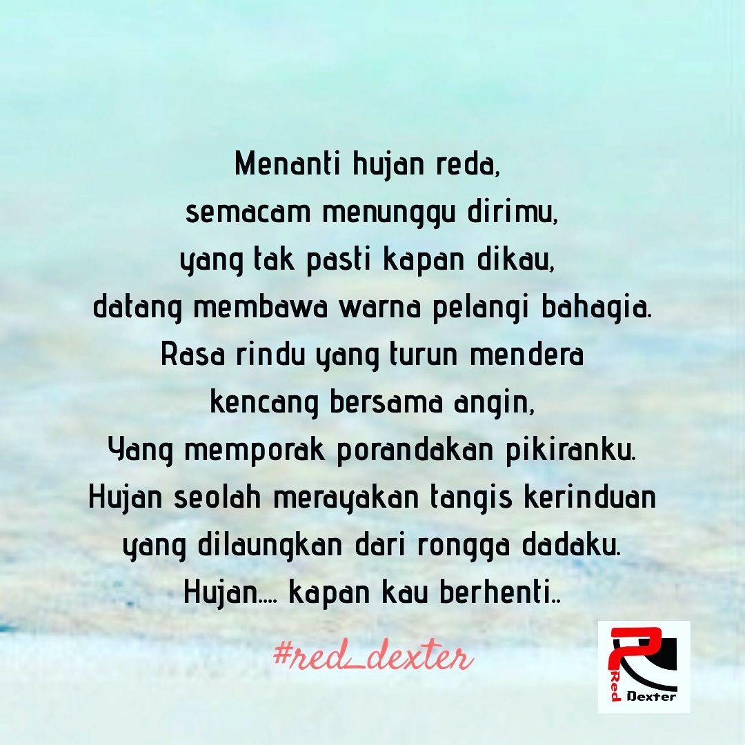 Detail Puisi Pendek Hujan Nomer 19