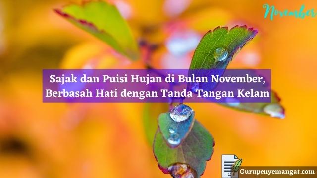 Detail Puisi Pendek Hujan Nomer 45