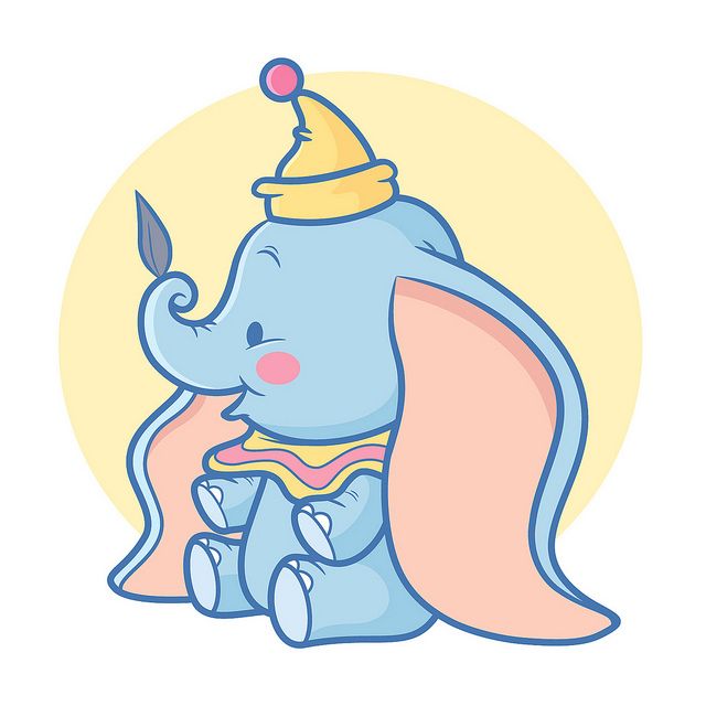 Detail Baby Dumbo Zeichnen Nomer 2