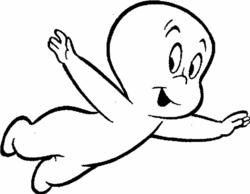 Detail Casper The Friendly Ghost Drawing Nomer 4