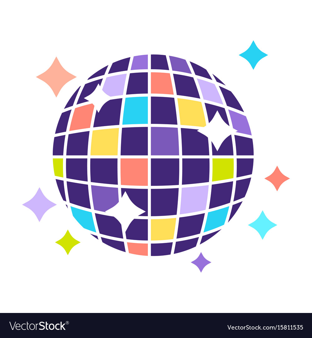 Detail Disco Lamp Vector Nomer 2