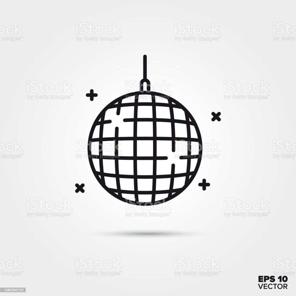 Detail Disco Lamp Vector Nomer 13