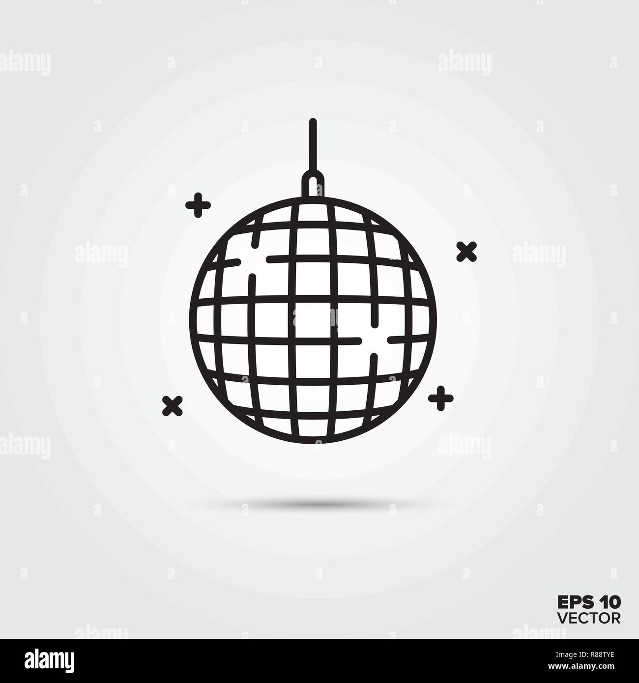Detail Disco Lamp Vector Nomer 27