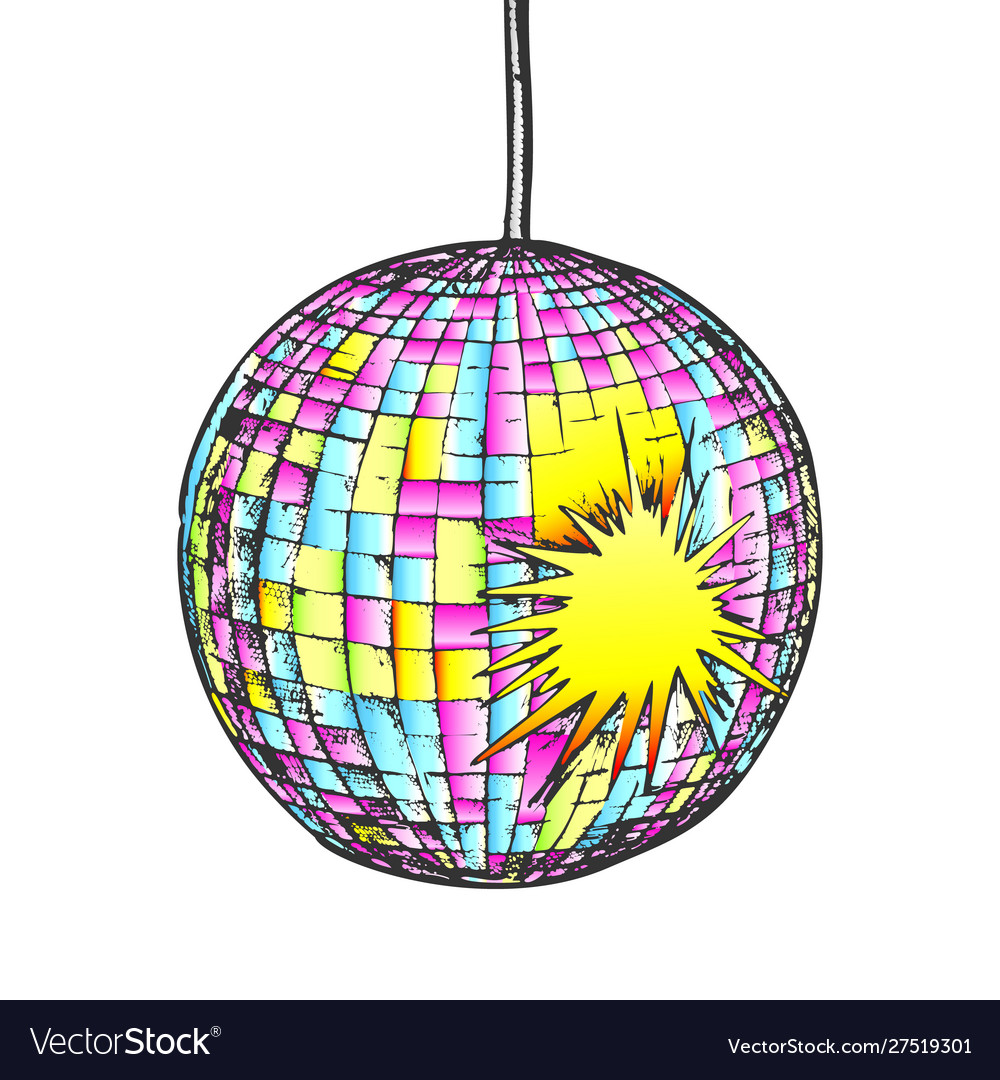 Detail Disco Lamp Vector Nomer 30