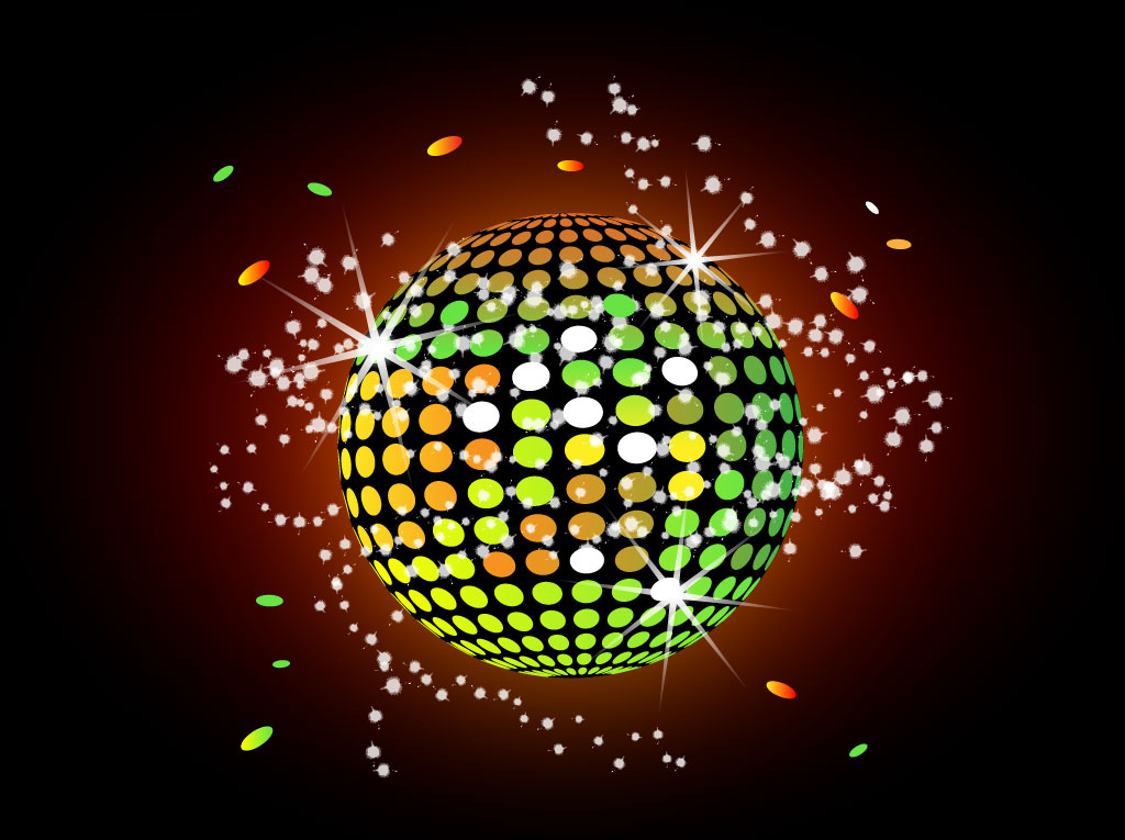 Detail Disco Lamp Vector Nomer 31