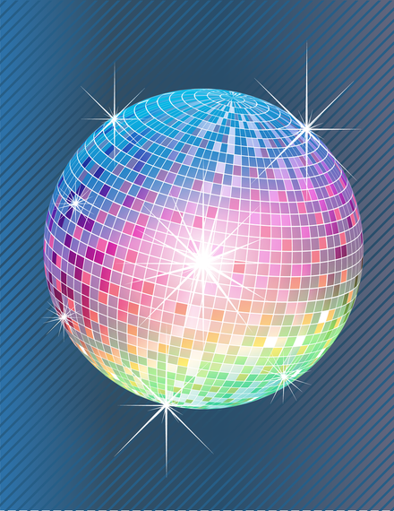 Detail Disco Lamp Vector Nomer 32