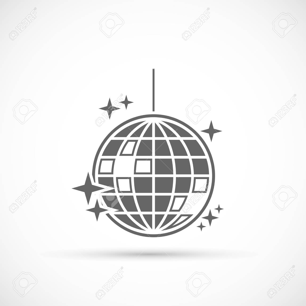 Detail Disco Lamp Vector Nomer 37