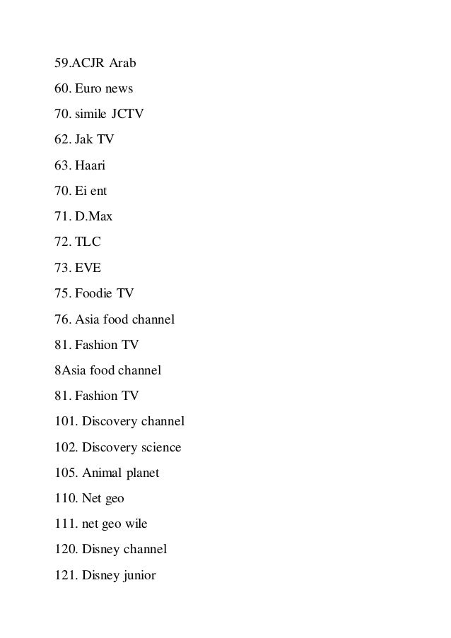 Detail Discovery Channel Acara Tv Nomer 28