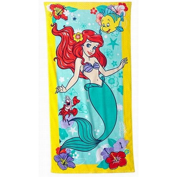 Detail Disney Ariel Beach Towel Nomer 13