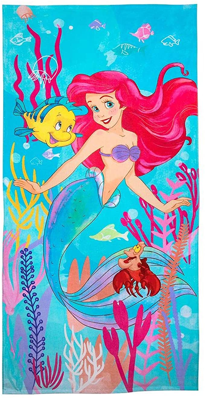 Detail Disney Ariel Beach Towel Nomer 15