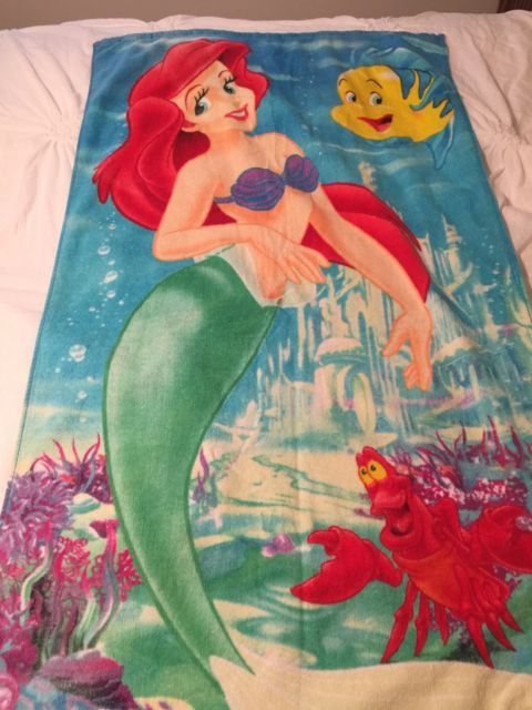 Detail Disney Ariel Beach Towel Nomer 32